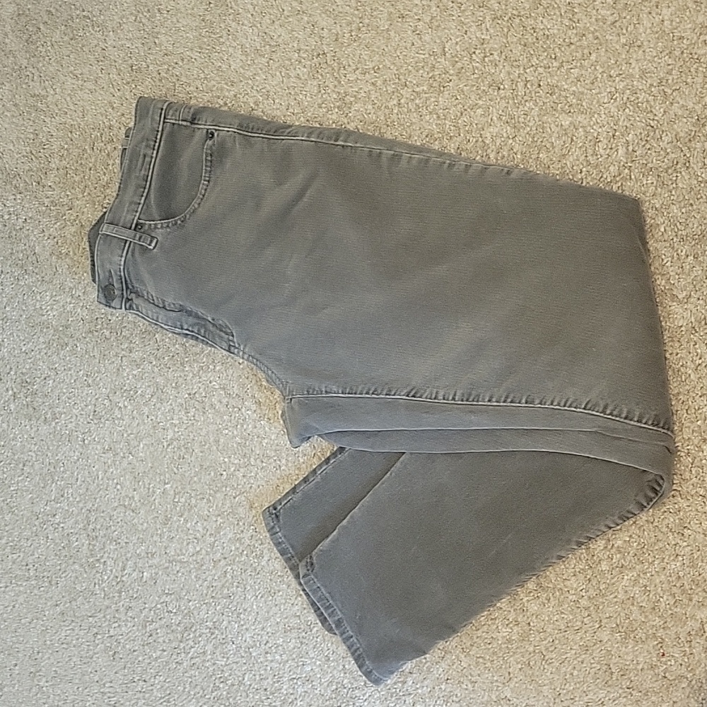 GAP 1969 True Skinny Gray Corduroy Pant